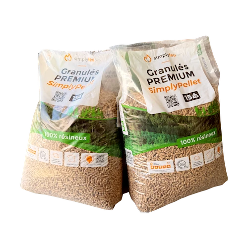 Premium-Holzpellets SimplyPELLET – 65 Säcke – 975 kg – Bild 4
