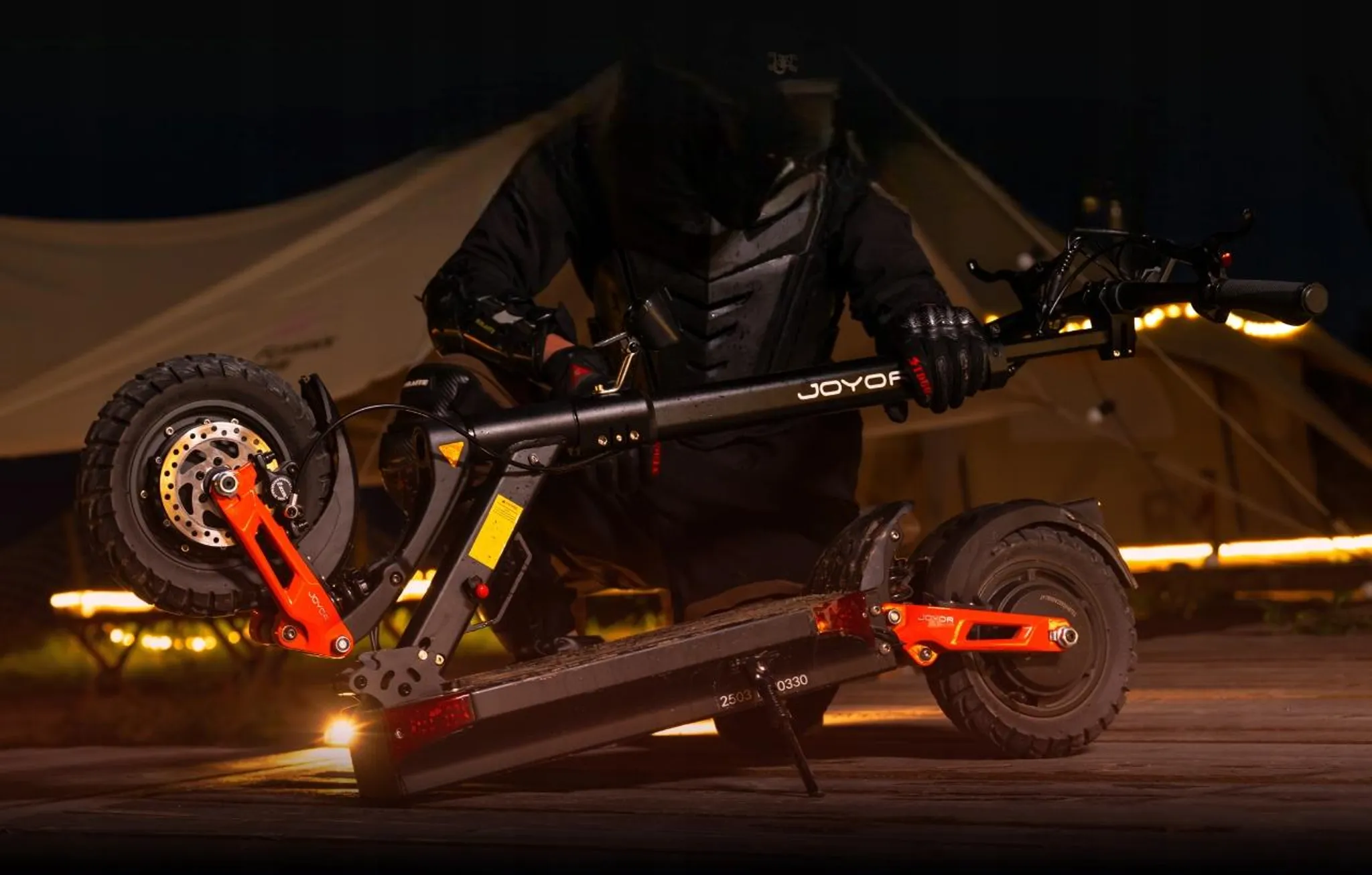 JOYOR T10 Elektroroller mit zwei Motoren (1000 W) – Bild 8