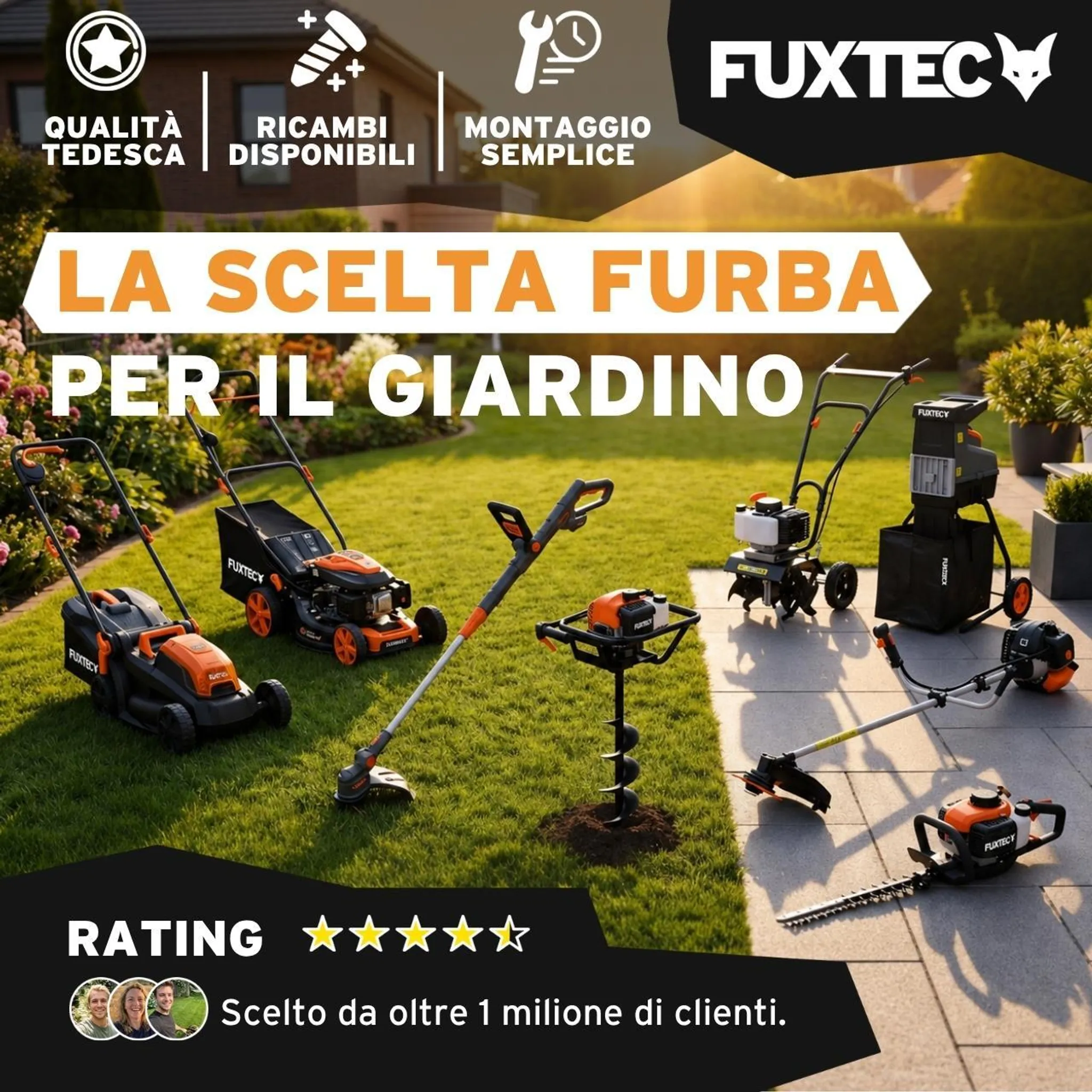 FUXTEC Aufsitzmäher FX-RMR66, Rasentraktor 6 PS – Bild 4