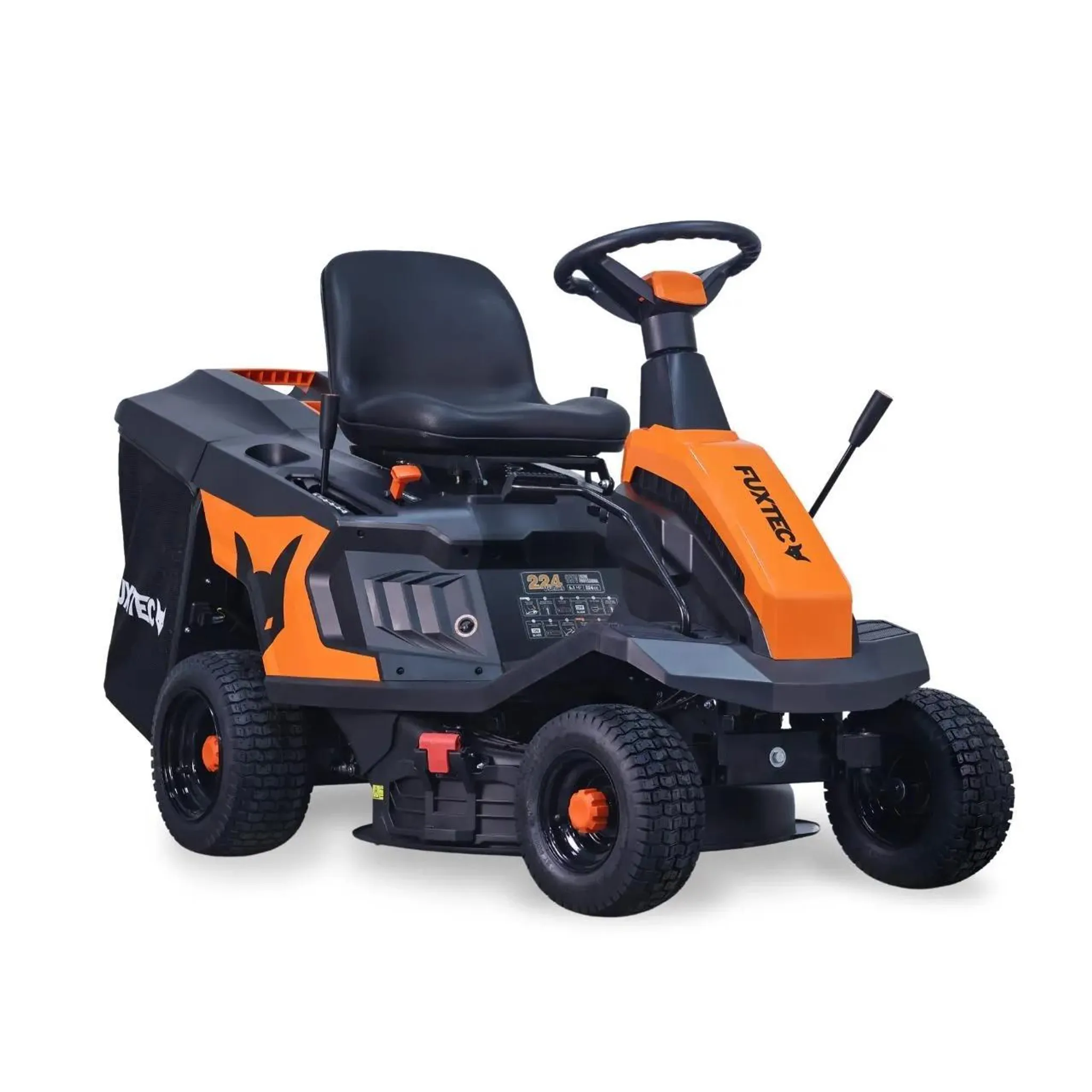FUXTEC Aufsitzmäher FX-RMR66, Rasentraktor 6 PS