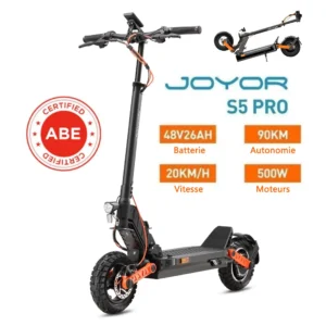 Trottinette électrique Moteur 500W Batterie 48V26AH