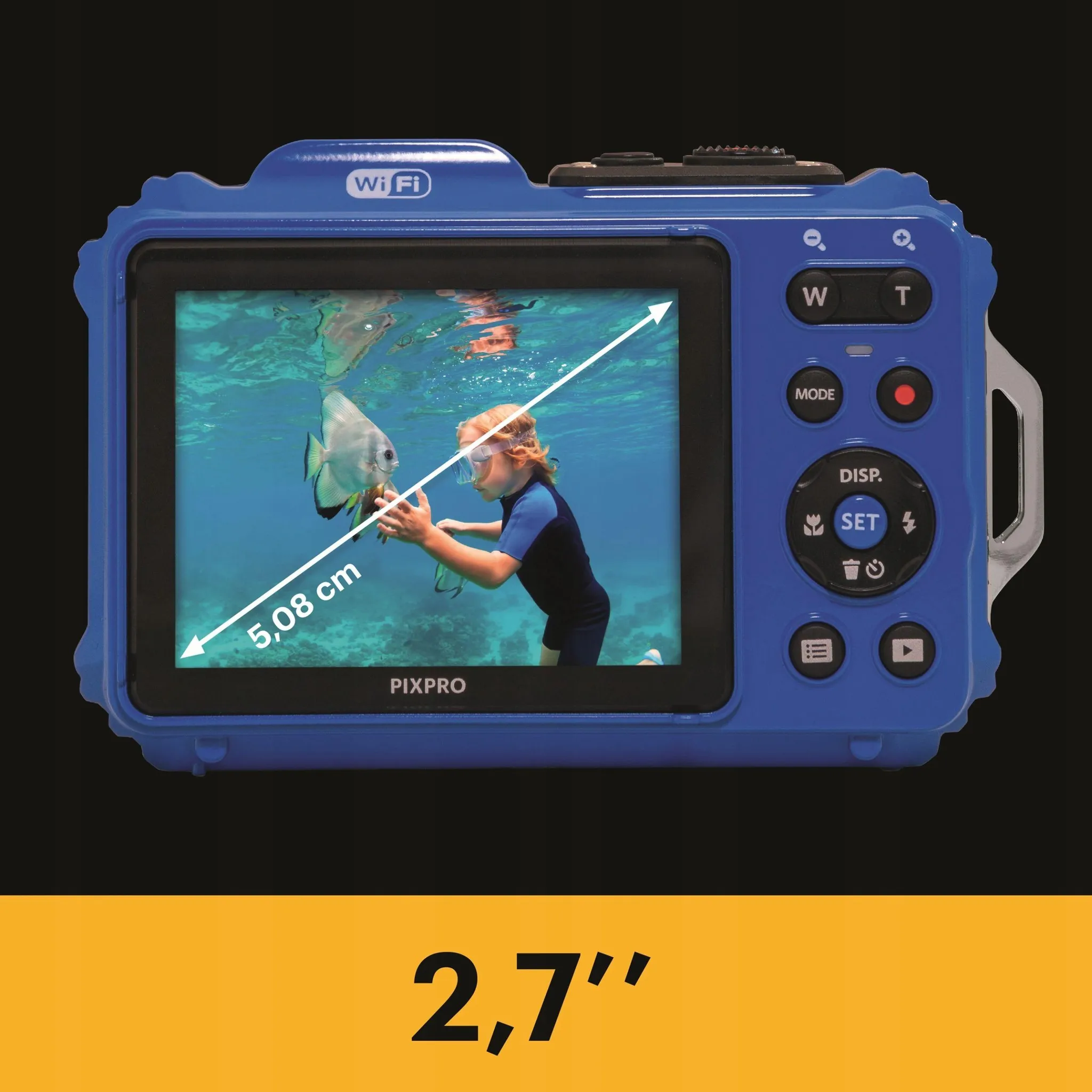 KODAK Pixpro WPZ2 – Kompakte Digitalkamera, Blau – Bild 11