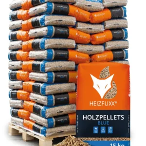 Holzpellets HEIZFUXX blau