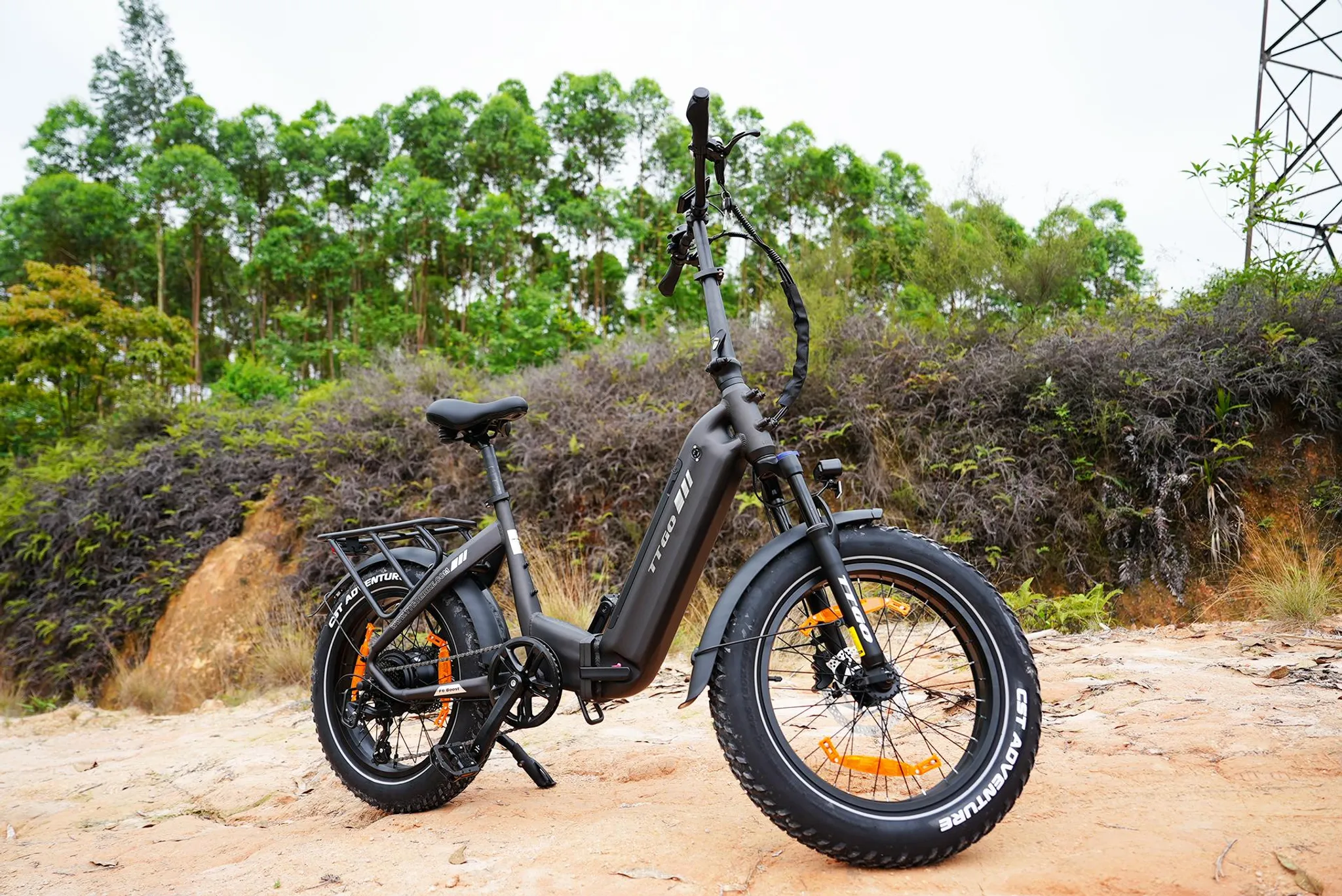 Falt-E-Bike 48 V 18 Ah, 20 x 4,0 Zoll Fat Tire, 70 Nm, 140 km – Bild 15