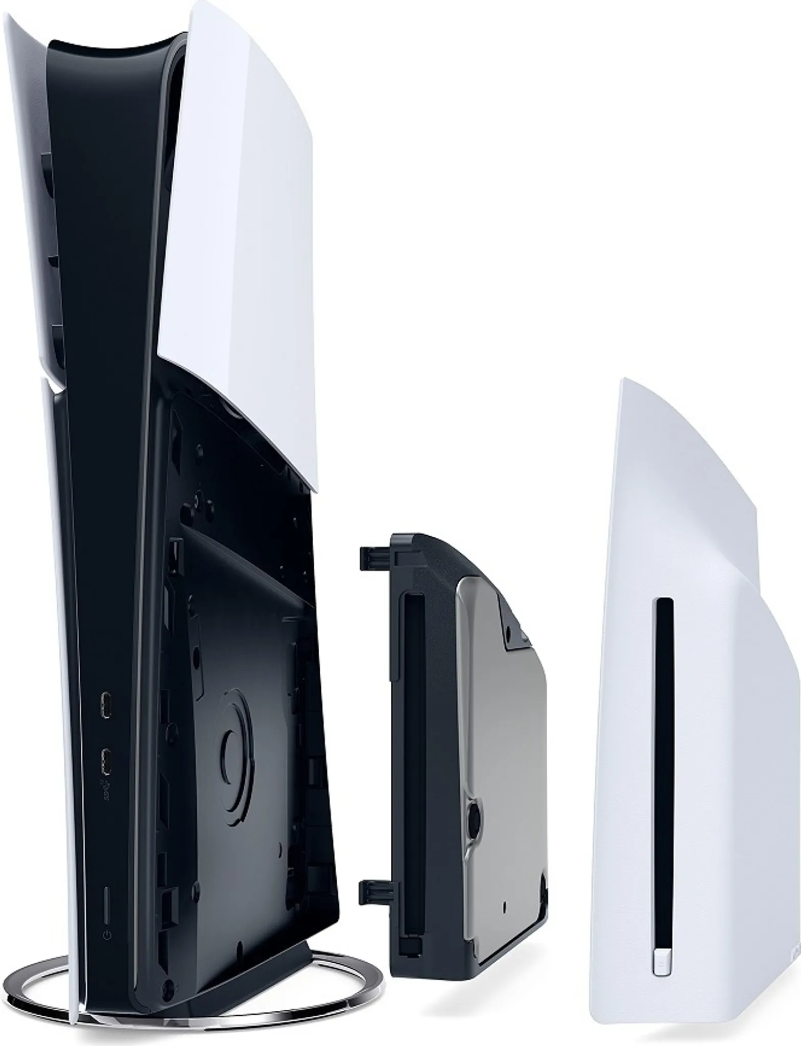 Sony PlayStation 5 Slim Disc Edition, 4K, HDR, 1 TB SSD, Weiß – Bild 6