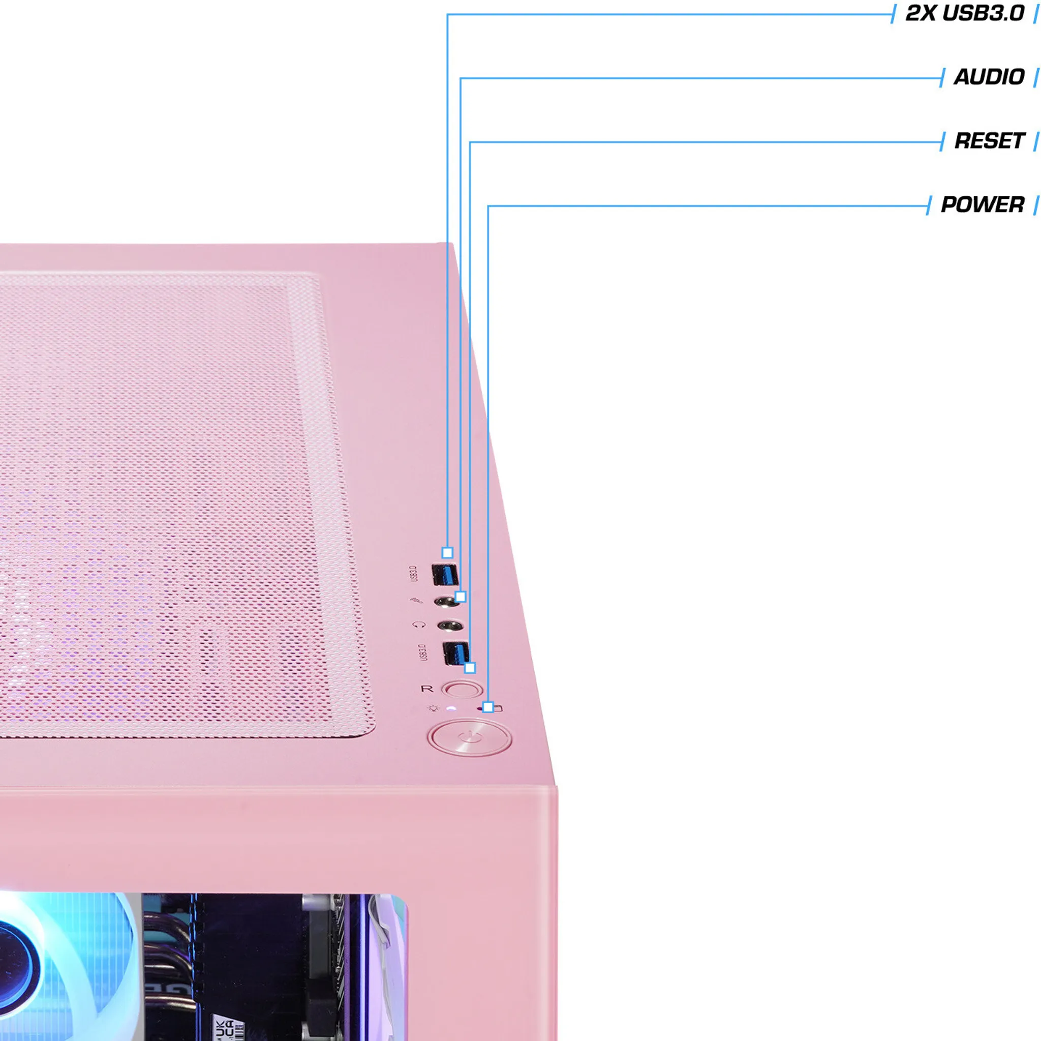Zindarella VIII Gaming-PC, Ryzen 7 8700F, RTX 5060, 32 GB, 2 TB – Bild 8
