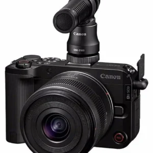Canon EOS R50 V Set + RF-S 14-30 mm, Stativ, Mikrofon, 128-GB-Karte