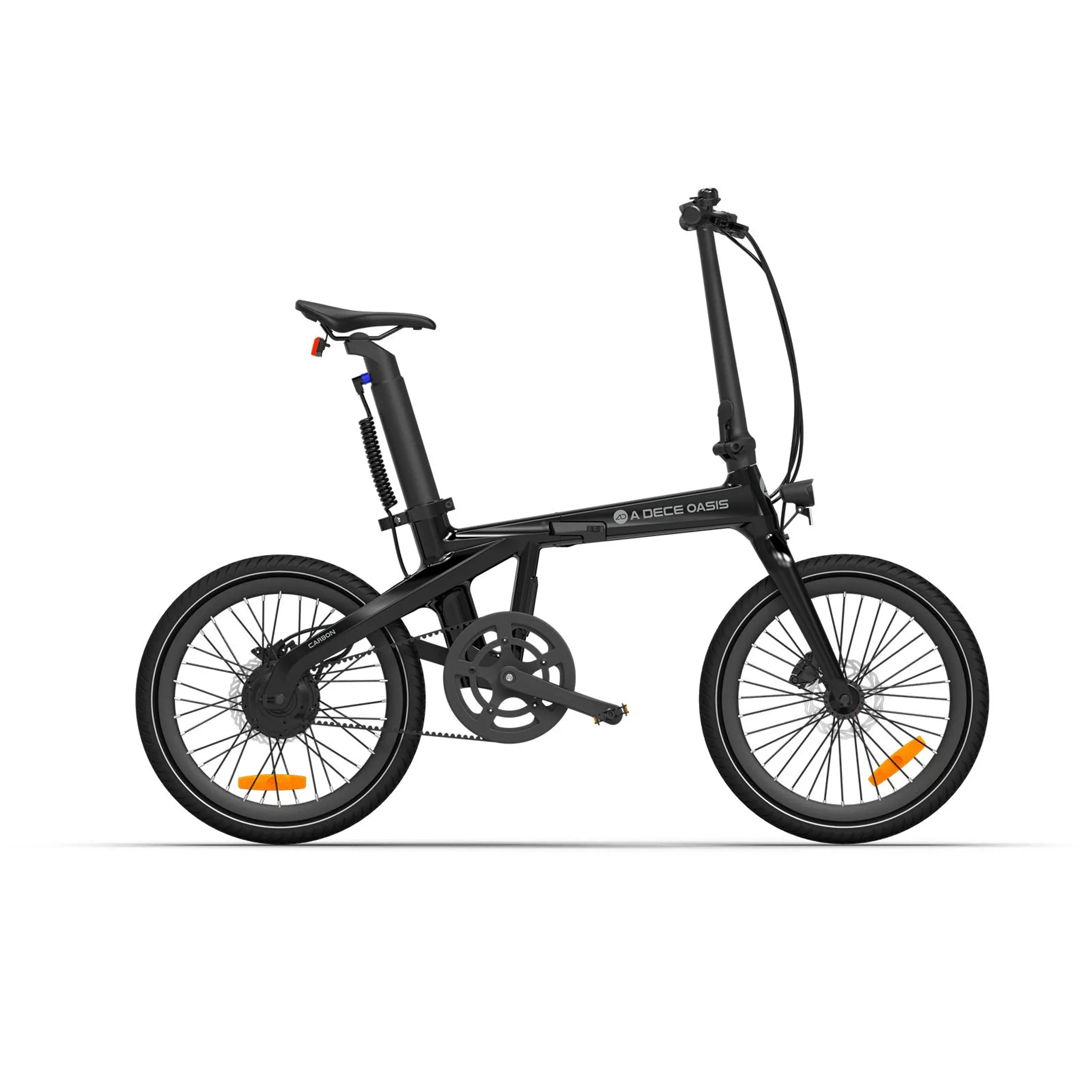 ADO Air Carbon Falt-E-Bike 250 W, Riemenantrieb, GPS, App, City – Bild 11