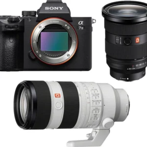 SONY ALPHA 7 III + FE 24-70 f/2.8 GM II + FE 70-200mm f/2.8 GM II