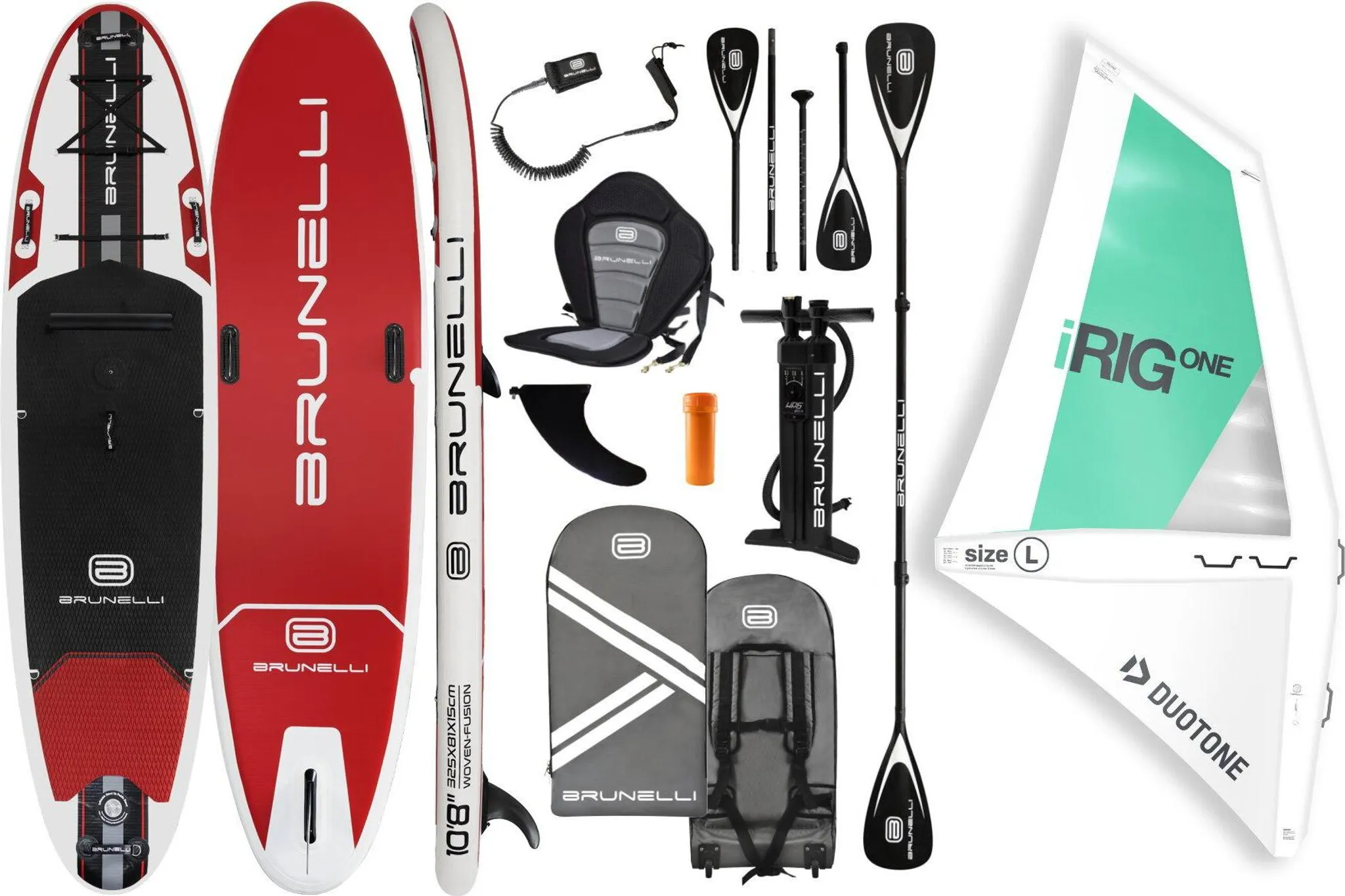 BRUNELLI 10.8 Windsurf-iSUP-Board