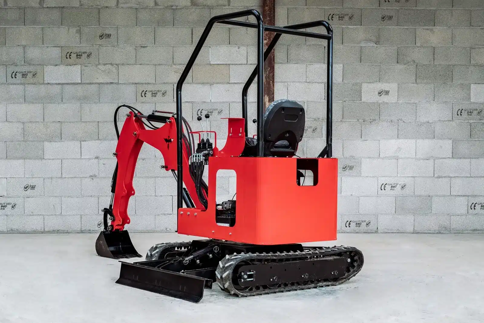Minibagger Phoenix 1000 – Parallelogrammarm – Bild 6