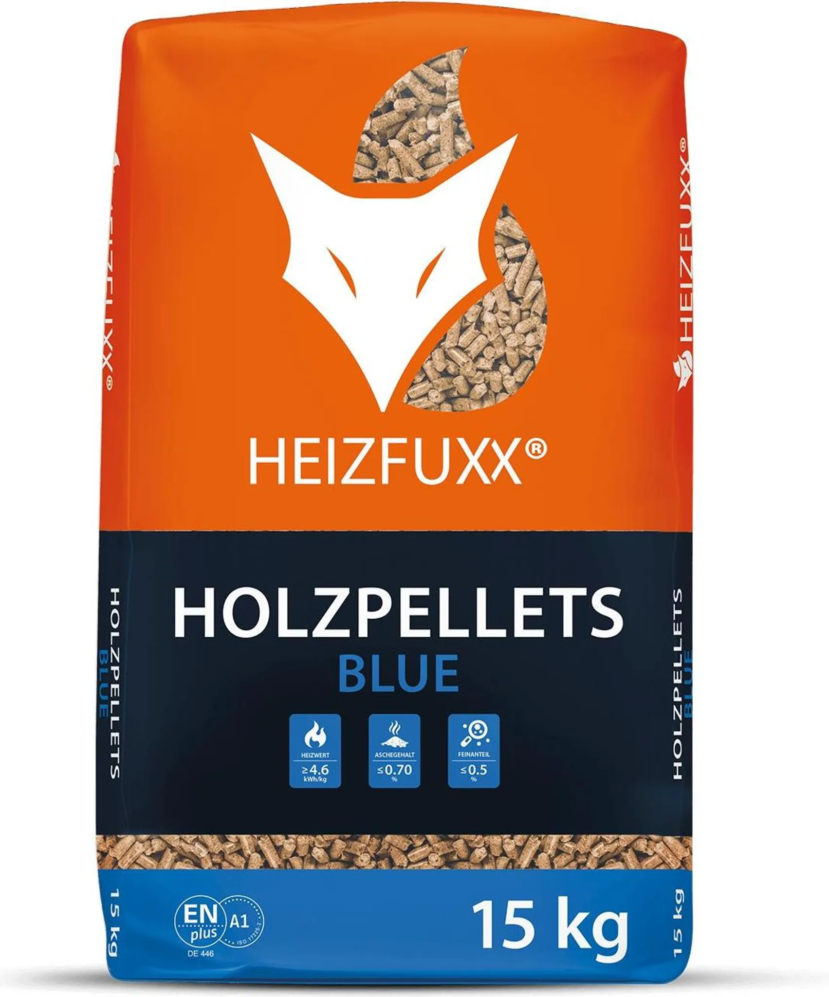 Holzpellets HEIZFUXX blau – Bild 5
