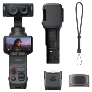 INSTA360 Luna Ultra Kamera, Schwarz – Creator-Paket