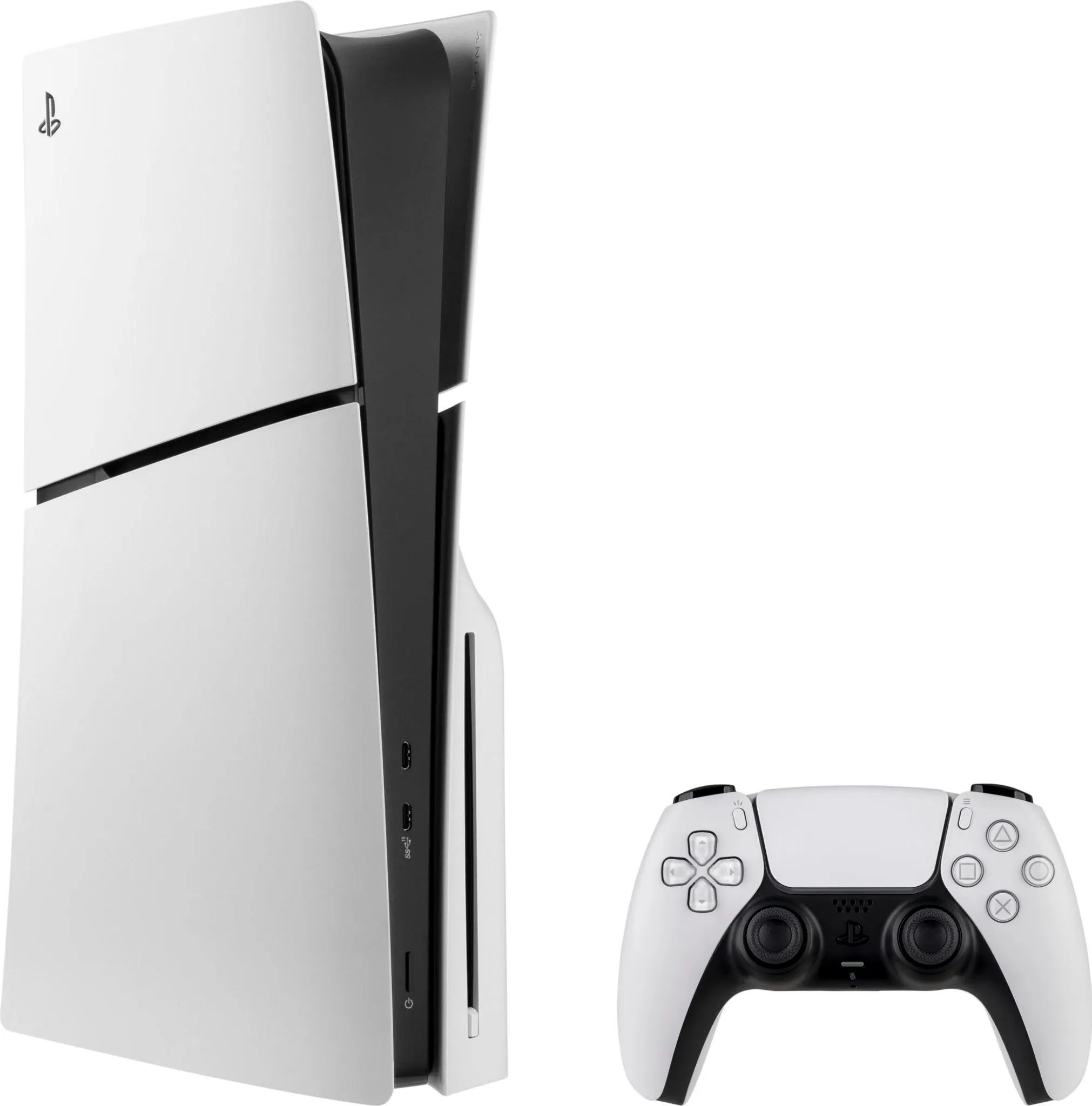 Sony PlayStation 5 Slim Disc Edition, 4K, HDR, 1 TB SSD, Weiß – Bild 11