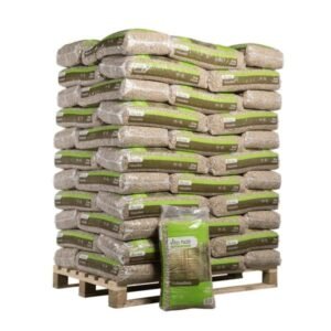 Holzpellets Vitaholz – Palette mit 66 Säcken à 15 kg (990 kg)