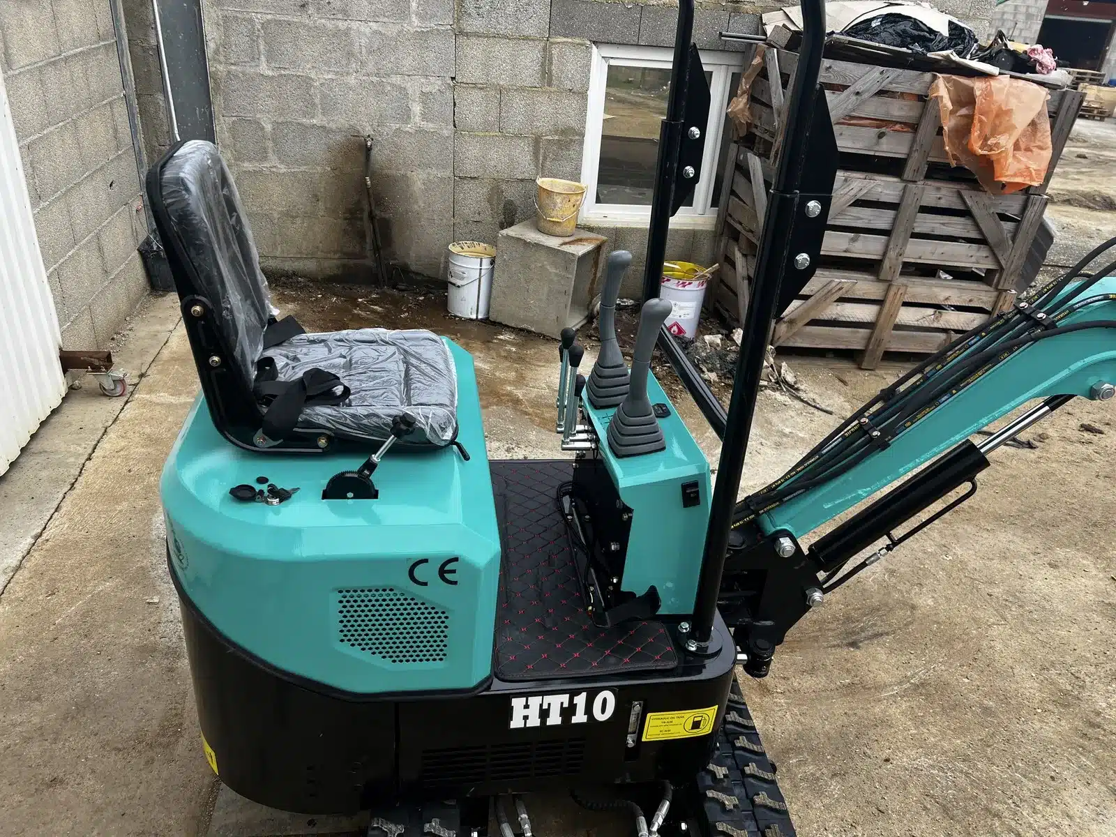 Minibagger HT10 – Variable Laufwerksbreite – Bild 8