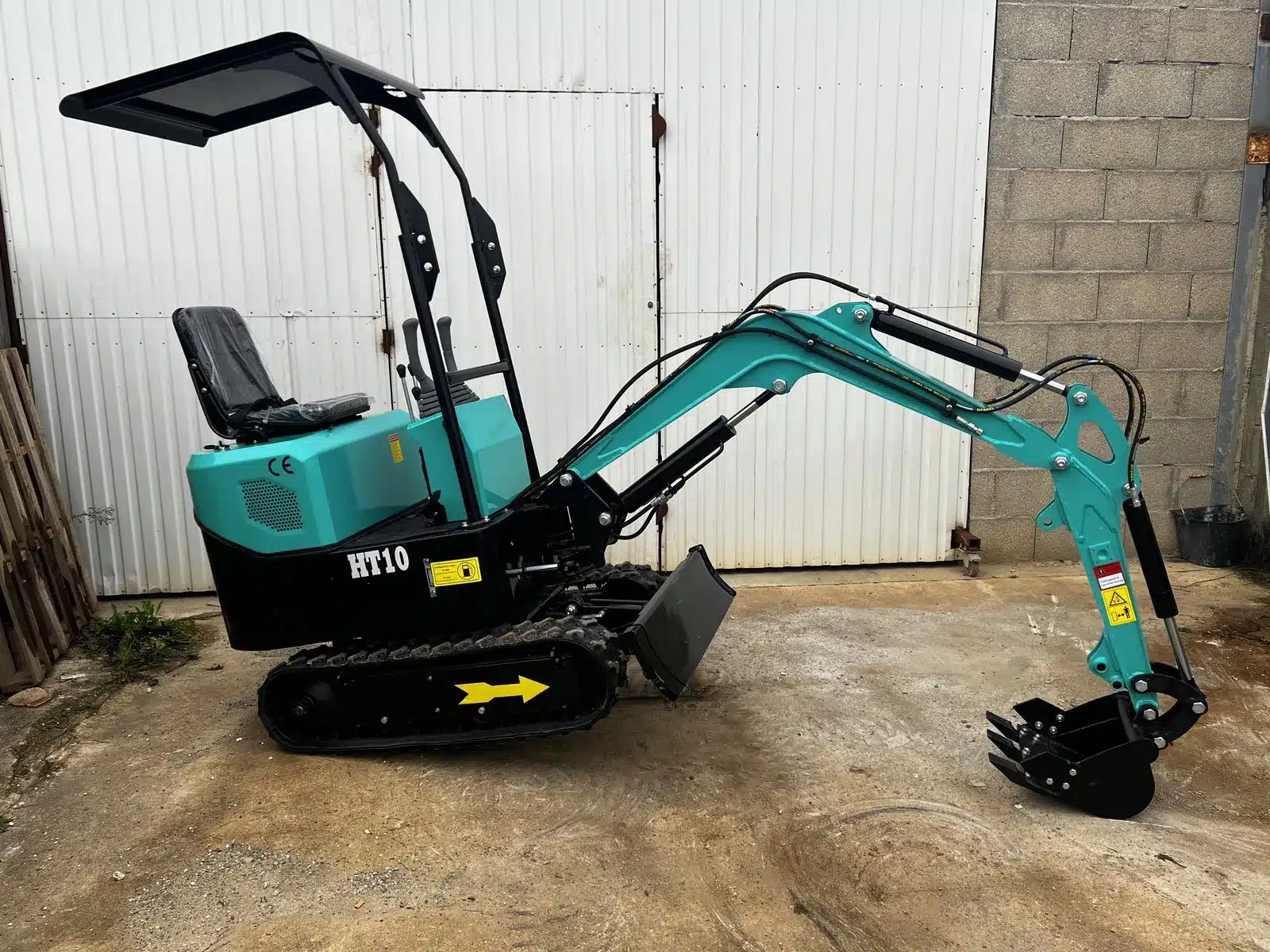Minibagger HT10 – Variable Laufwerksbreite – Bild 9