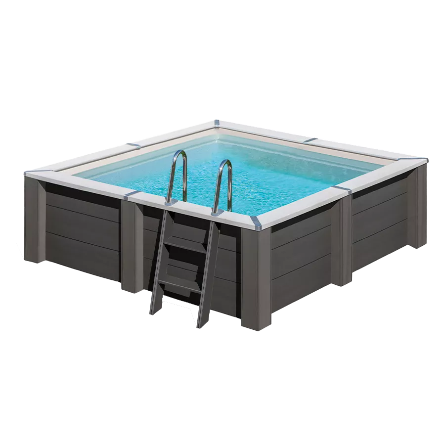 Gré Avantgarde Nova Komposit-Pool quadratisch 3,15 x 3,15 x 0,96 m – Bild 2
