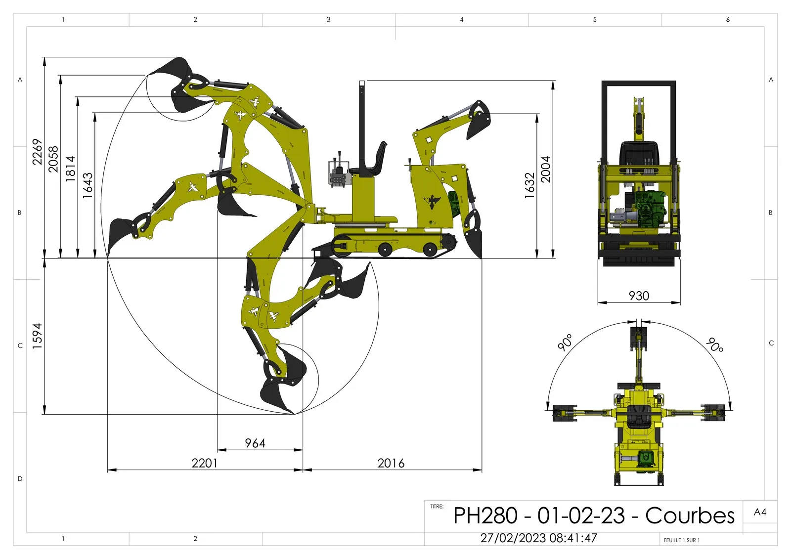 Tractopelle Phoenix 280 – Bild 6