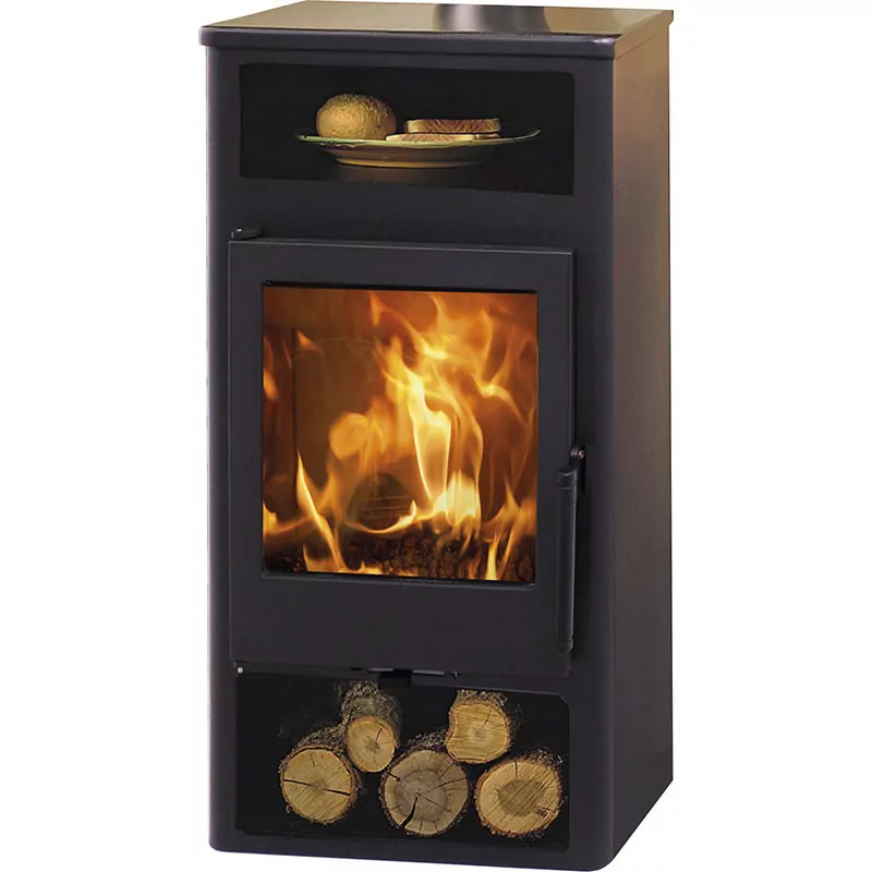 Kaminofen mit Warmhalteplatte Altea – 5,9 kW – Bild 2