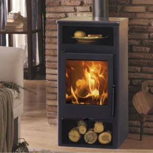 Kaminofen mit Warmhalteplatte Altea – 5,9 kW