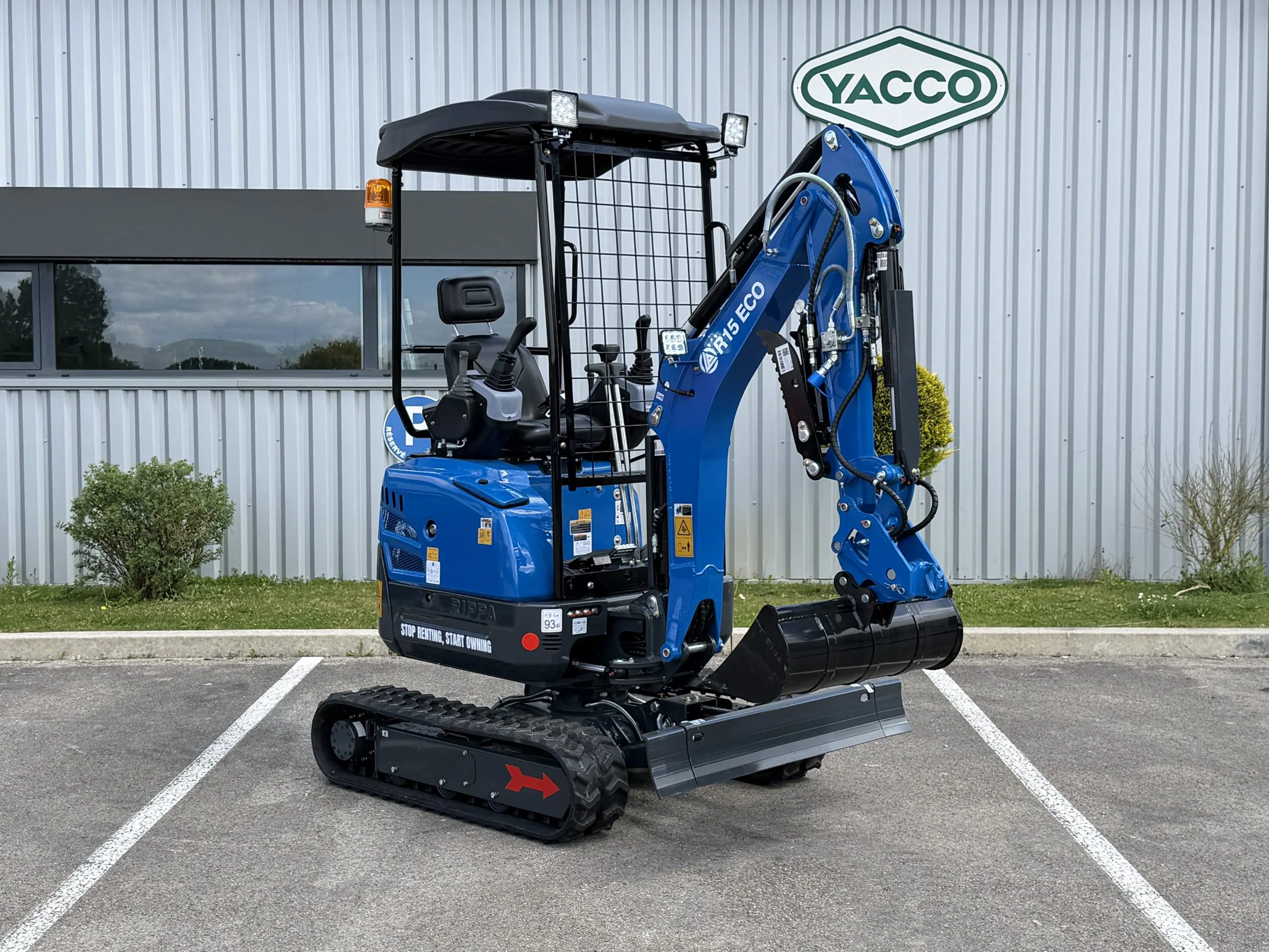 Minibagger Rippa R15-Eco