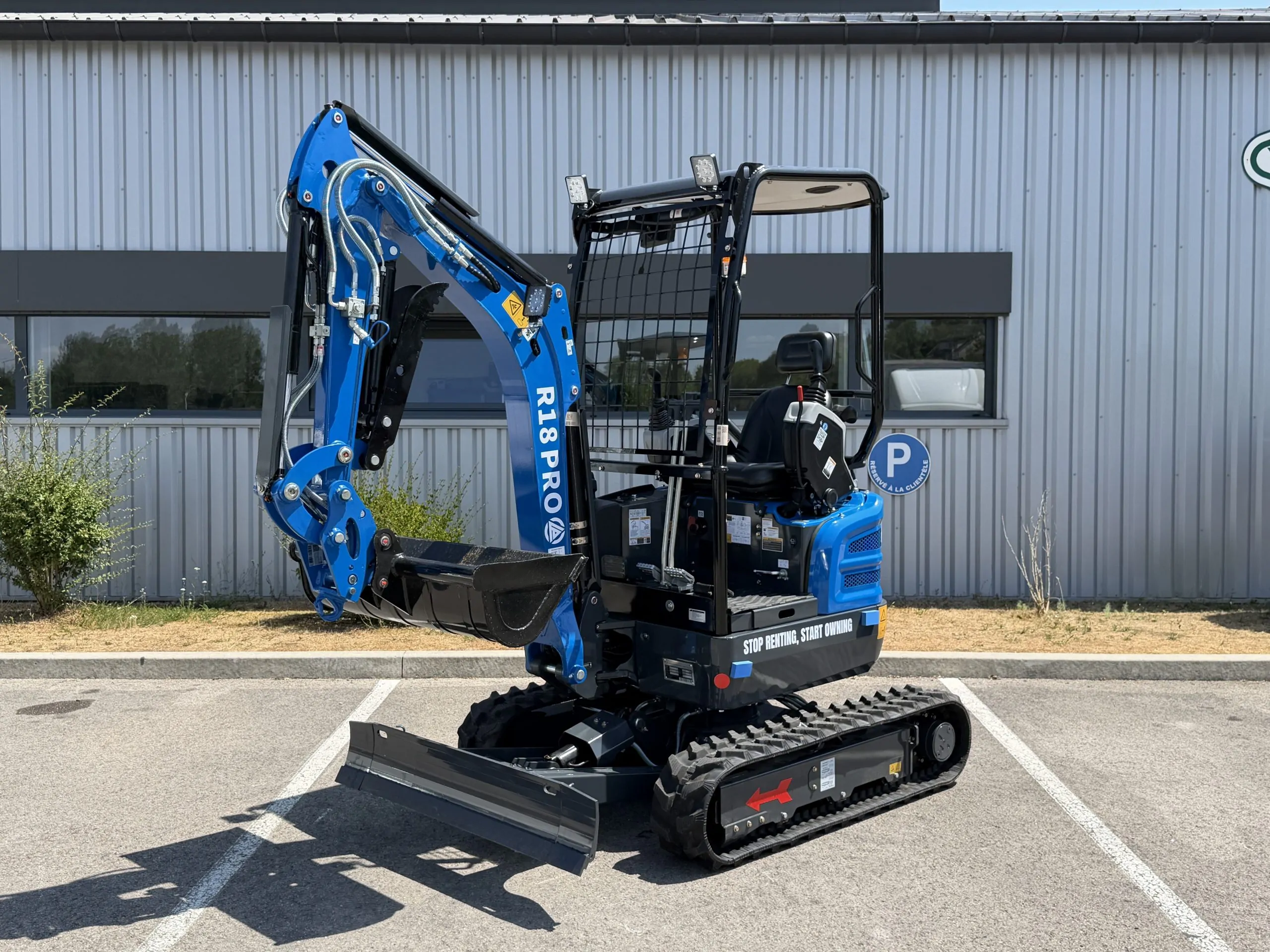 Minibagger Rippa R18-Pro